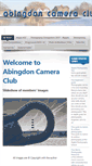 Mobile Screenshot of abingdoncameraclub.org.uk